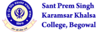 sant prem singh karamsar begowal college logo