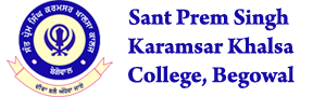 sant prem singh karamsar begowal college logo